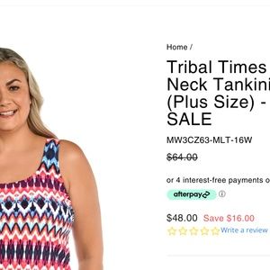 Maxine’s of Hollywood Tankini new with tags on